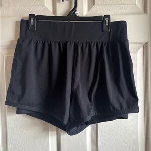 Fabletics Women's Black Athletic Shorts